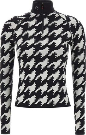 Perfect Moment Top de capa base de jacquard - Sport - Mujer - Multicolor - S