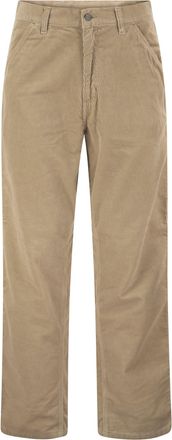 Carhartt Work in Progress eenvoudige broek van corduroy broek