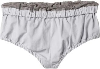 Miu Miu Slip in cotone - Grigio