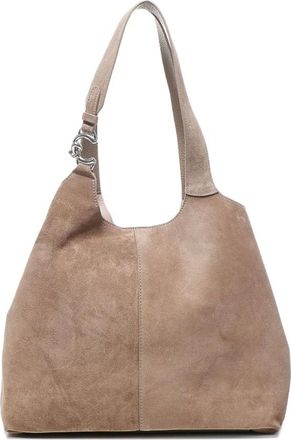 Coccinelle Beige Shopper Tas Elegant Voor Dagelijks Gebruik - Dames - Shoppers - Beige - ONE Size - Leer - Tassen