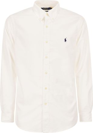 Polo Ralph Lauren Custom Fit Stückgefärbtes Oxford-Hemd
