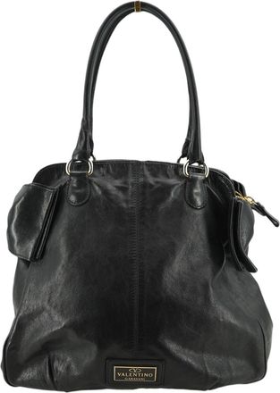 Valentino Valentino Garavani leren draagtas strikken