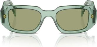 Prada Sunglasses Pr17 Ws 11 R10 E Green/Green Unisex