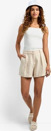 Trina Turk Ocotillo Short in Beachy Beige at Nordstrom, Size 12