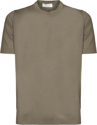 FILIPPO DE LAURENTIIS T-shirt in cotone - Marrone