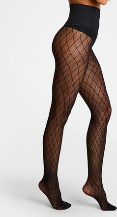 Commando Lattice Net Stretch Microfiber Tights