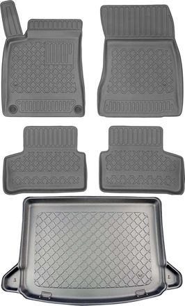 OEM Juego De Alfombrillas Para Coche Y Maletero Para Mercedes Clase A W177 250e Hatchback A Partir De Mayo De 2019