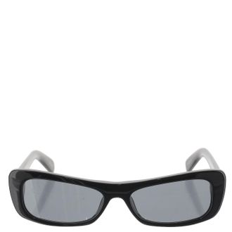 Jacquemus Rectangular Sunglasses with Contrasting Logo Detail