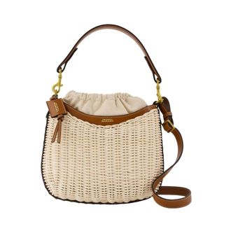 Isabel Marant Oskan Moon Shoulder Bag - female - Isabel Marant - Bucket Bags - Multicolor - ONE SIZE - Bags