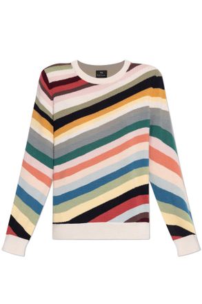Paul Smith Ps Paul Smith Striped Pattern Sweater