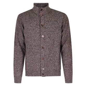 Seventy C&aacute;rdigan Blouson de Lana Moulin&eacute;e - Knitwear - Hombre - Marr&oacute;n - 2XL