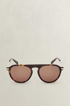 GANT Men GA00039 Manchester Sunglasses (52) DARK BROWN