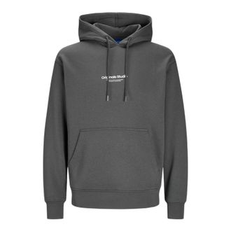 Jack & Jones Jack And Jones Heren Belettering Hoodie (IJzeren poort)