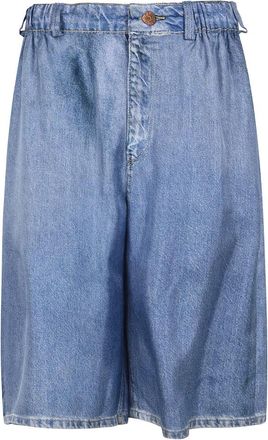 Pierre-Louis Mascia Denim Shorts - Dames - Denim shorts - Blauw - XS - Denim - Korte Broeken
