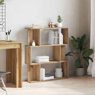 vidaXL Libreria Rovere Artigianale 80x24x96 cm Legno Multistrato - Vidaxl