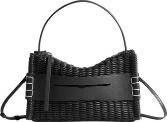 J.W.Anderson Tassen, Dames, Zwart, ONE Size, Leer, Loafer Bag