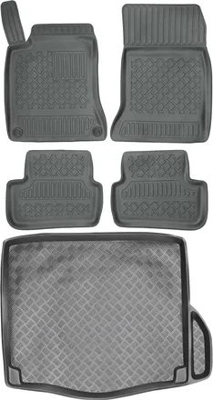 OEM Juego De Alfombrillas Para Coche Y Maletero Para Mercedes Cla C117 Sed&aacute;n (2013-2019)