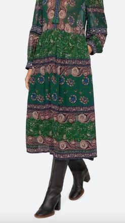 Sea New York Melba Midi Dress In Green