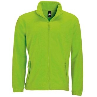 SOLS Volwassen uniseks fleecejack North (Kalk)
