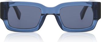 Tommy Hilfiger TJ 0086/S PJP/KU Mens Sunglasses Blue Size 49