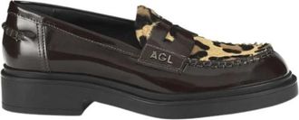 AGL Mocas&iacute;n Loren - Dames - Loafers - Veelkleurig - 40 EU - Leer - Schoenen