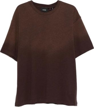 Axel Arigato Bubble Reverse T-shirt met ronde hals - Bruin