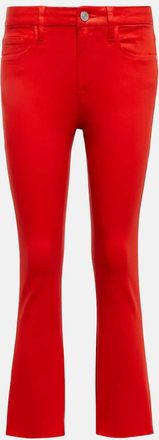 Frame Denim Le Crop Mini Boot high-rise jeans