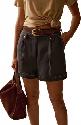 SANCIA Rory Tailored Shorts In Caribbean