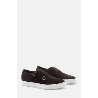 Scarosso Fabio Sneakers in Brown - Suede at Nordstrom, Size 43.5