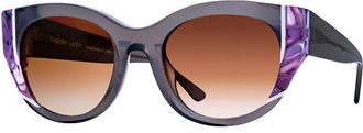 Thierry Lasry Notslutty 704 Womens Sunglasses Purple Size 53