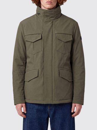 Peuterey Softshell Parka with a High Neck and Applied Patch Pockets