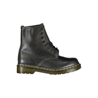 Dr. Martens Black Leather Unisex Ankle Womens Boot