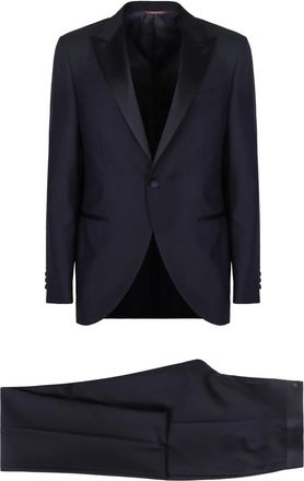 Canali Hombre, Trajes, Azul, Talla: M