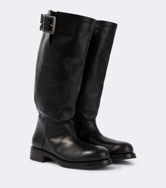 Balenciaga Botas Motor de piel