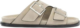 Alohas Alba Sandalen - Dames - Sandalen - Beige - 38 EU - Leer - Schoenen