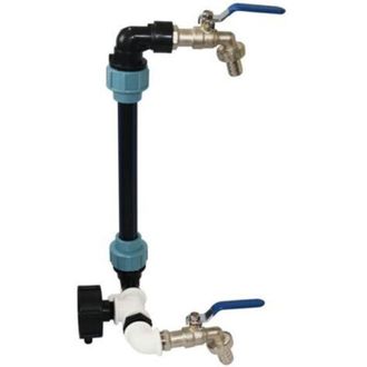 OEM Kit De Grifo Para Tanque Ibc Tipo Cuello De Cisne, Grifo Para Tanque De 1000 Litros, Accesorio Para Tanque De 1000 Litros, Sistema De Recolecci&oacute;n De A