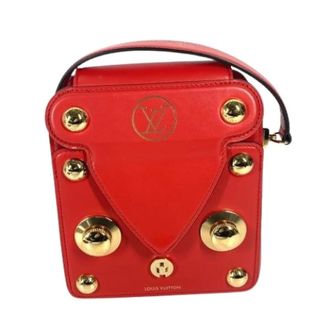 Louis Vuitton Pre-owned Vintage Leren Handtas - Dames - Pre-owned - Rood - Maat: ONE Size Leer