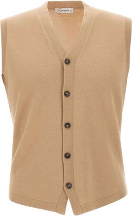 KANGRA Truien & Vesten, Heren, Beige, XL, Wol, Kangra Truien Beige