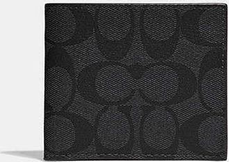 Coach ID Billfold Wallet in Black | PVC