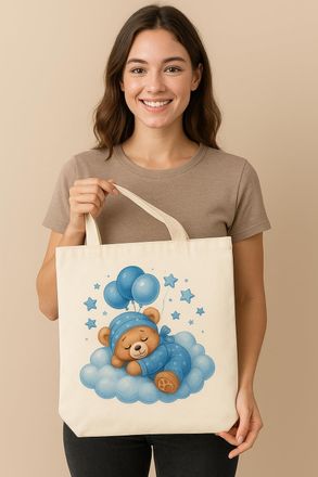 Generic Tote bags (bow baby, black)