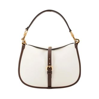 Etro Shoulder Bags, female, White, ONE SIZE, Medium Leather Pony Bag