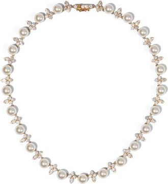 Nadri Cluster Collar Necklace in Gold at Nordstrom