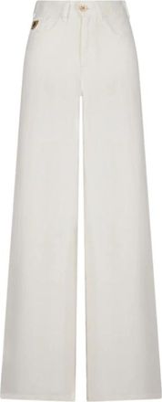 Lois Pantaloni Marlene - Dames - Wijde Broeken - Wit - W24 - Broeken