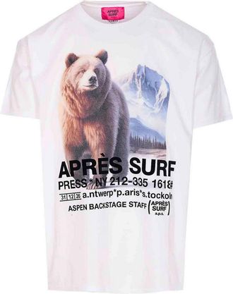 APR&Egrave;S SURF White My Mountain T-Shirt
