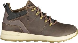 Lumberjack Dominic Enkellaarsjes - Heren - Veterlaarzen - Bruin - 44 EU - Leer - Schoenen