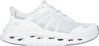 Skechers Womens Slip Ins Max Cushioning Glide-step Aberdeen Trainers Shoes 129401 - White Nylon - Size EU 37
