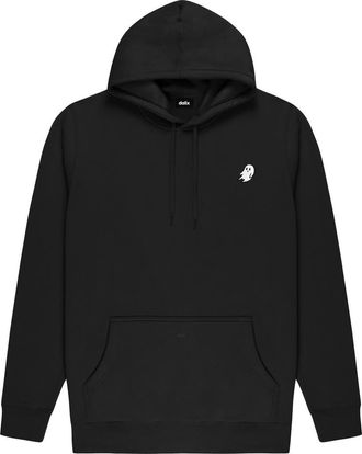 Dalix Ghost Midweight Fleece Classic Hooded Sweatshirt in Black at Nordstrom, Size Xx-Large