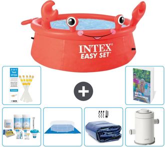 Intex Piscina Easy Set Redonda - Cangrejo - 183x51 Cm - 7-piezas S115
