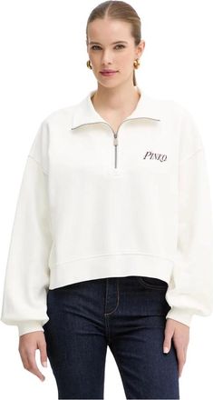 Pinko Mujer, Sudaderas, Blanco, Talla: XS