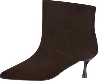 L37 Onderscheidende Modieuze Schoenen - Dames - Laarzen met Hak - Bruin - 36 EU - Schoenen